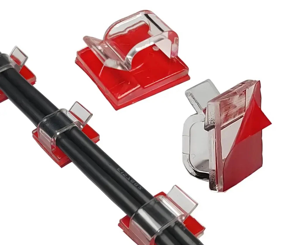 30 Stück selbstklebende Haken Klebehaken zur Befestigung Lichterketten Xmas uvm. - Bild 4 von 4