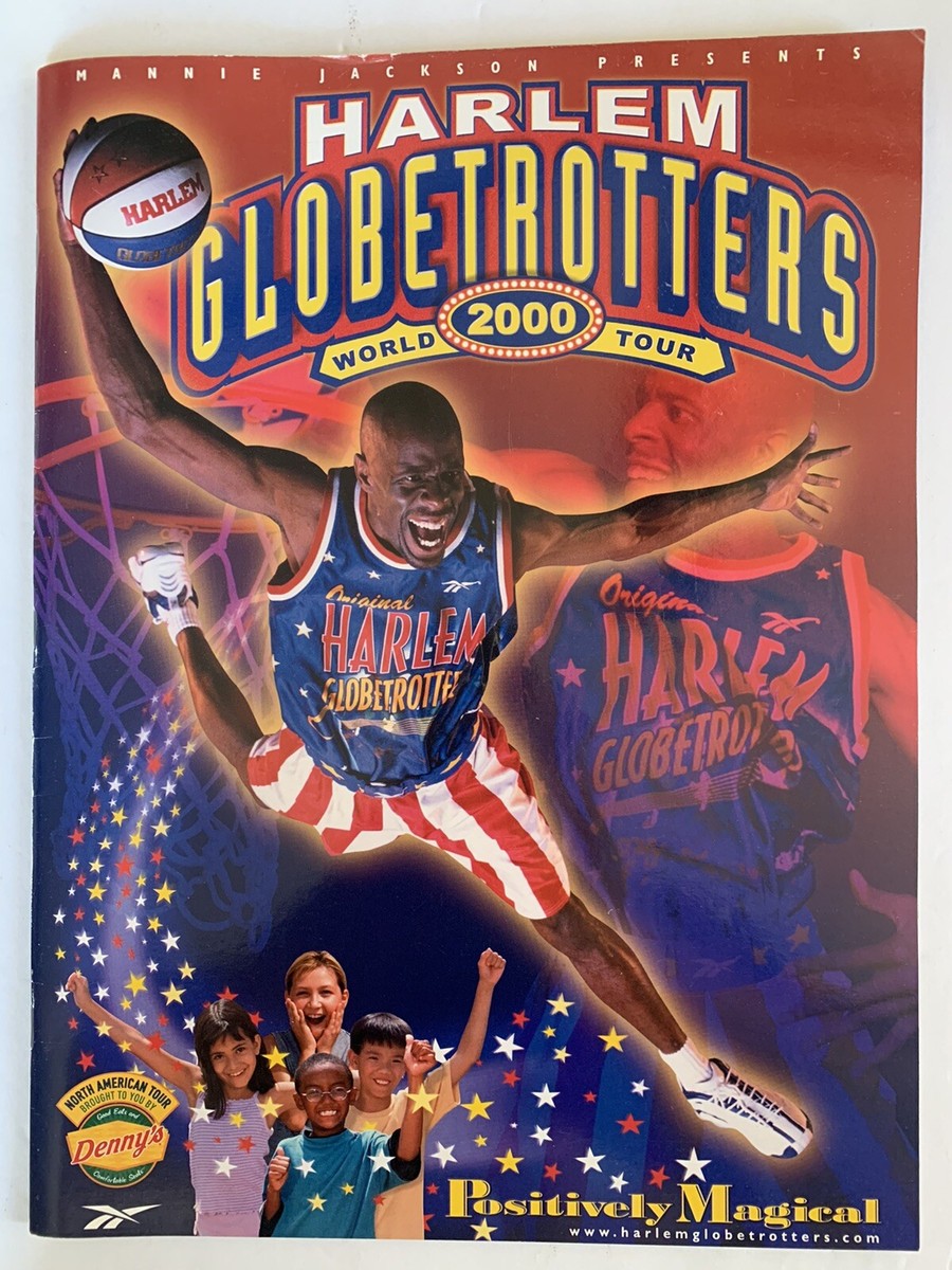 Harlem Globetrotters 2000 Signed World Tour Souvenir program