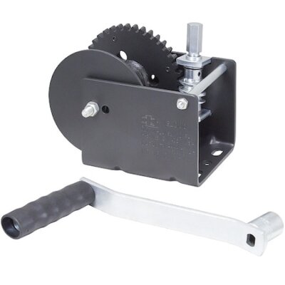 Dutton-Lainson Wg2000hex Gear Winch W/Hex Drive,Worm Gear,2000 Lb