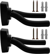 Guitar Wall Hanger Stands Ukulele Wall Mount 2 Pack Violin Hook Keep Holder Disp