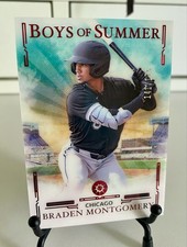 2025 Panini Boys of Summer - Braden Montgomery, Braden Montgomery #47 Red /175