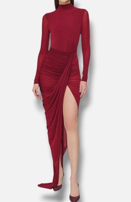 Ronny Kobo Women's Red Sera Dress Size M