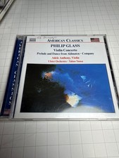 NAXOS American Classics Philip Glass Violin Concerto CD Adele Anthony