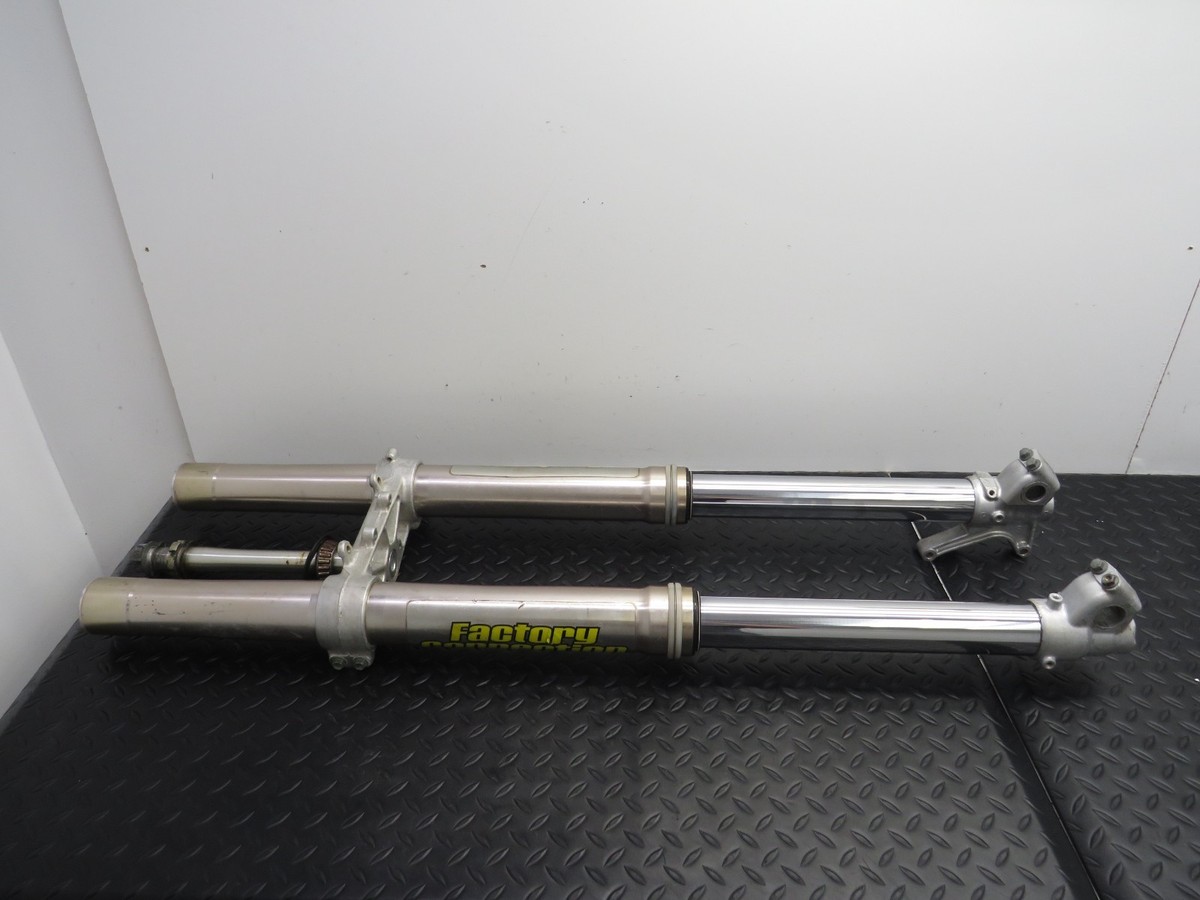 05 06 YAMAHA WR 250F WR250F FRONT FORKS RIGHT LEFT FORK TUBES