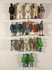 17 VINTAGE STAR WARS ACTION FIGURES 2 BLUE SNAGGLETOOTH ORIGINAL WITH SPACE CASE