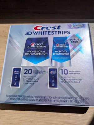 Crest 3D Professional White - Produit Officiel USA - Photo 1/4
