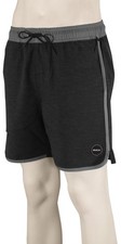 RVCA Yogger Hybrid 17" Athletic Shorts - Black - New