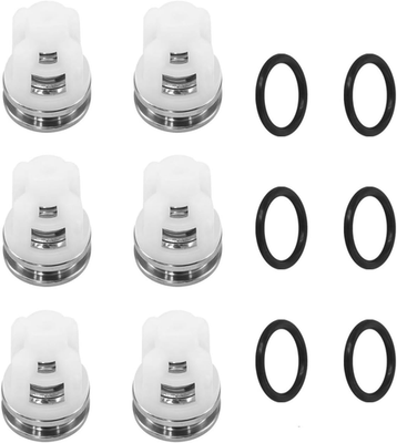 #ad 6 Pack Pressure Washer Pump Check Valves Kit with O Rings Fits for Delco Dewalt $31.99