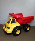 Vintage Tonka 2002 Plastic Tonka Jr. Dump Truck Red & Yellow Pre-Owned