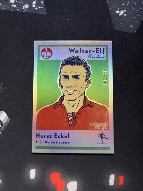Ultimate Dropz Horst Eckel 05/10, 125 Jahre 1. FC Kaiserslautern Walter-Elf NM