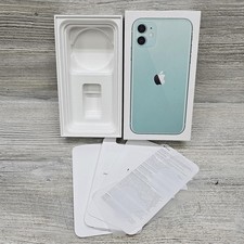 Apple iPhone 11 Box Only Green 128GB Original Retail Packaging Inserts No Phone