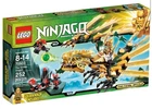 LEGO Ninjago 70503 The Golden Dragon Rare Retired 100% Complete Set