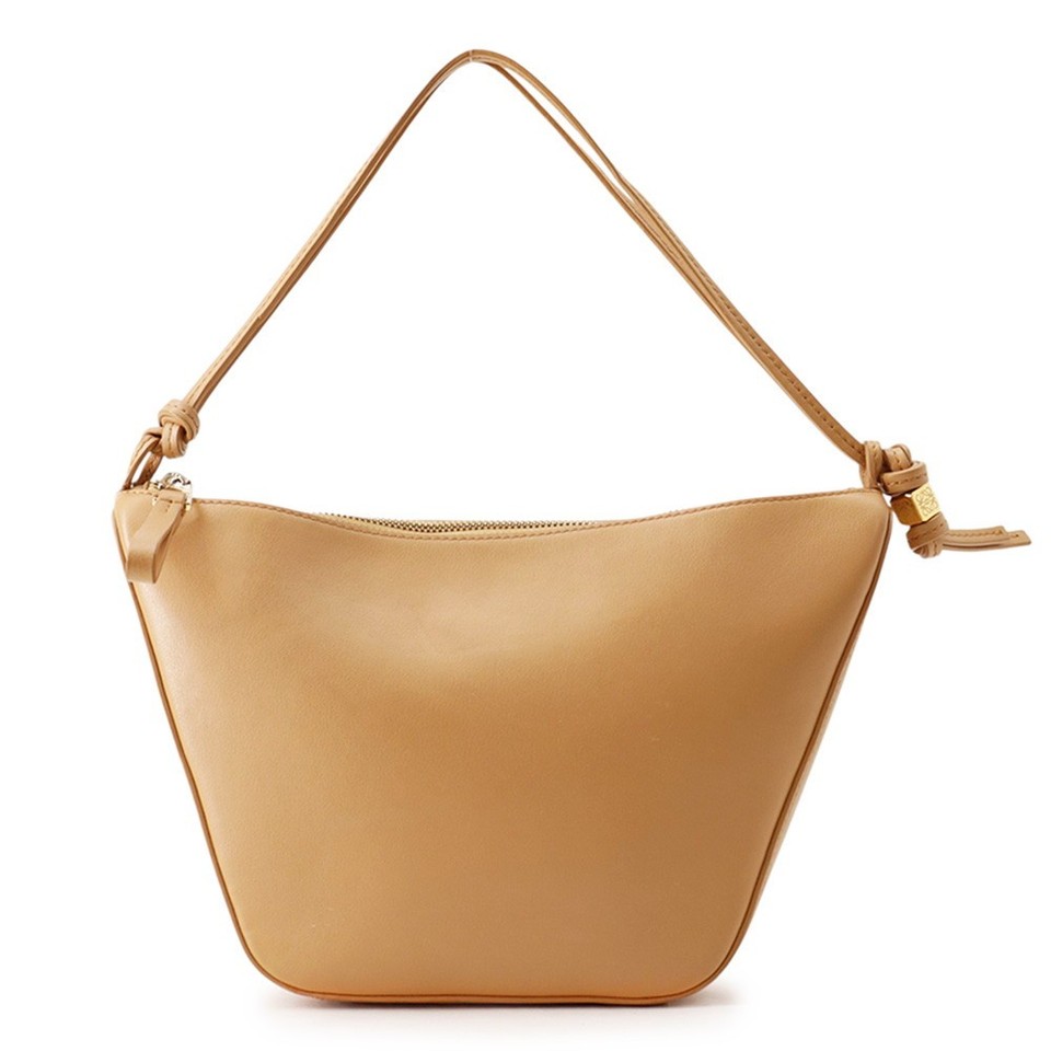 LOEWE Hammock Hobo Bag Size Mini Leather Tan A538G13X01