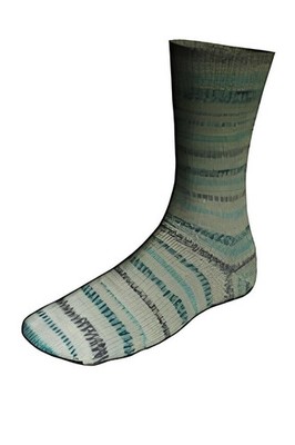 Wolle Kreativ! Lang Yarns - Twin Soxx 4-fach Watercolor Fb. 460 dunkelgrün 100