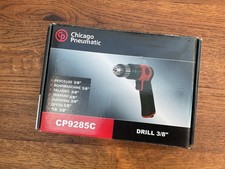 CP9285C 3/8" Air Drill With Chuck Key Chicago Pneumatic Brand New Boxed
