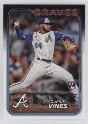 2024 Topps Series 2 Darius Vines #493 Rookie RC 2k3