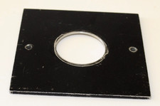 METAL LENS BOARD--4" X 4"--39 MM OPENING.