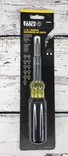 Klein Tools 32500MAG Magnetic Multi-Bit Driver / Nut Driver, 11-in-1 Multi-Tool
