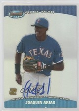 2004 Bowman's Best First Year Auto Joaquin Arias #BB-JA Auto 0j4n