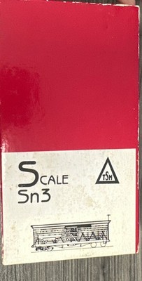 Triangle Scale Models Sn3 Scale Kit TSM-104 D&rGW 30  Stock Car  1:64 NIB