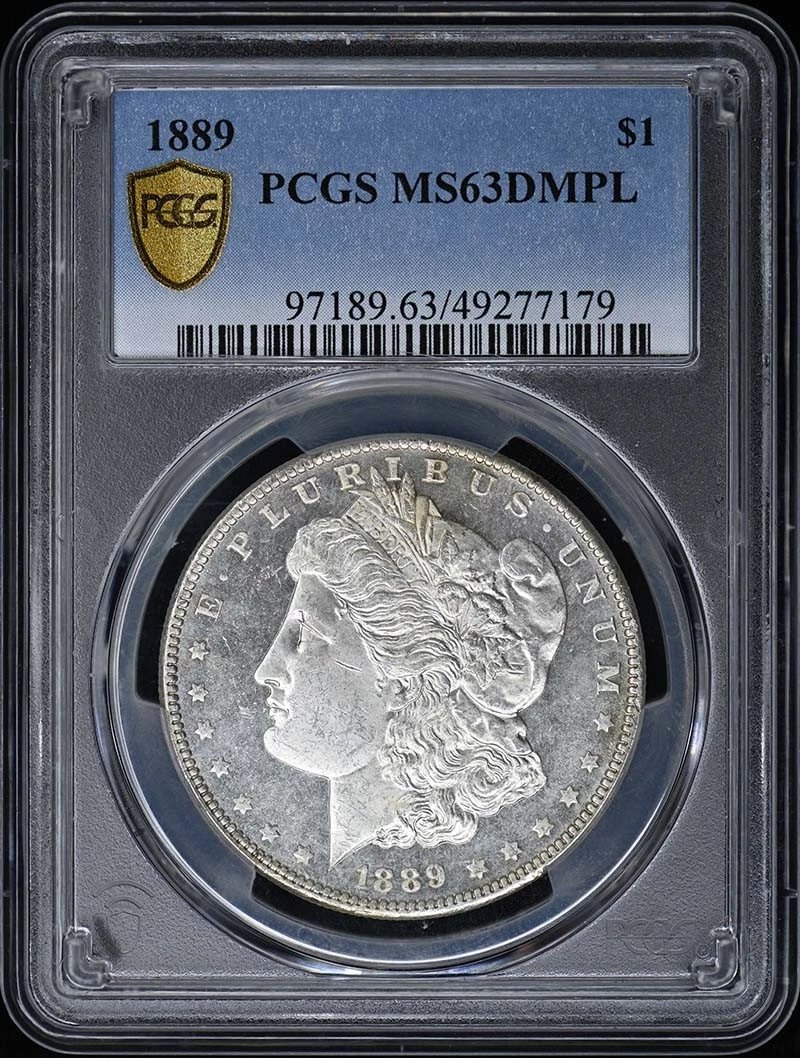 MS 63 Graded 1889 Year Morgan US Dollars (1878-1921) for sale | eBay