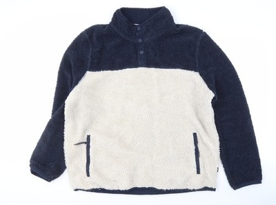 Fat Face Fleecejacke Herren Navy 2XL