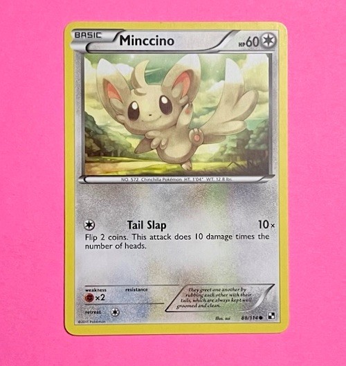 Minccino 89/114 Black & White Regular 