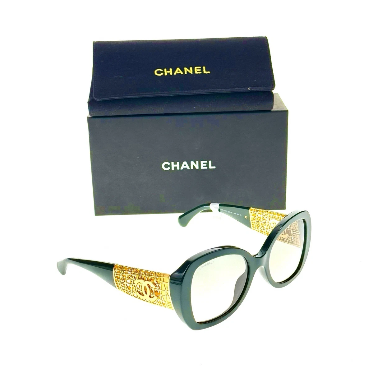 CHANEL Green Butterfly Sunglasses for Women for sale | eBay