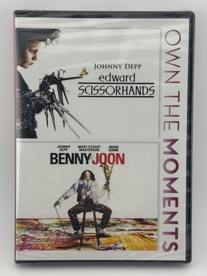 Edward Scissorhands 1990/ Benny & Joon 1993  2-DVD Set Johnny Depp New Sealed