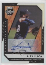 2021 Panini Elite Extra Edition Signatures Alex Ulloa #117 Auto 0b4t