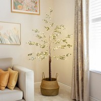 6ft LED Twig Tree Light Up Home Decoration Wedding Party Outdoor Decor Pre-Lit