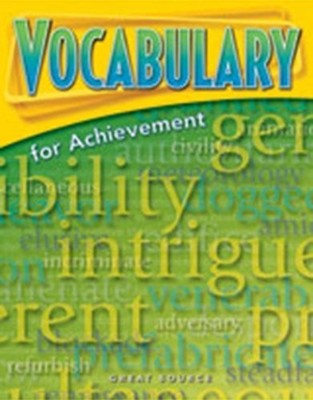 Great Source Vocabulary for Achievement: Student Workbook Grade 8
