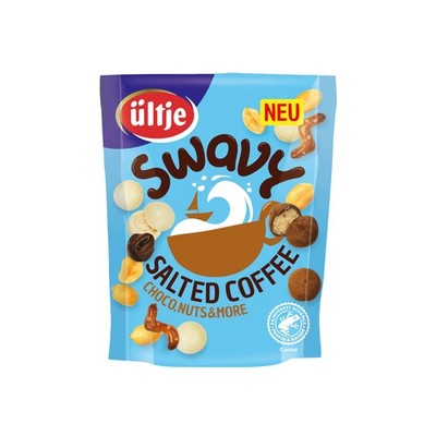 ültje Swavy Salted Coffee Snackmix mit gerösteten Kaffeebohnen 140g