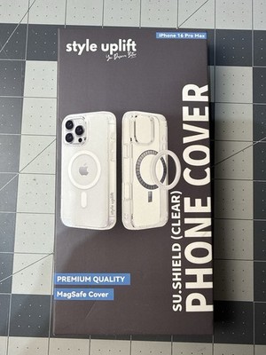 Style Uplift Clear MagSafe Phone Case iPhone 16 Pro Max SU.Shield NEW