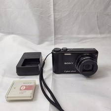 Sony Cyber-Shot DSC-H55 14.1MP Digital Camera Bundle: Tested Working