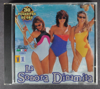 LA SONORA DINAMITA 30 Pegaditas de Oro VOL 1 SEXY CHEESECAKE  LATIN CD CUMBIA M