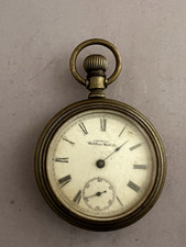 Vintage 1892 Waltham Railroad pocket watch