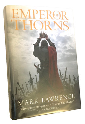 Emperor of Thorns Mark Lawrence UK 1st Edition Signed Inscribed Dated Numbered