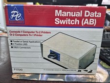 Manual Data Transfer Switch Box - Two Position A/B Switch
