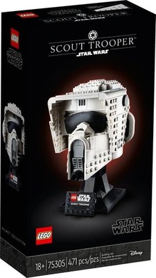  LEGO  StarWars - Scout Trooper Helm (75305) - BRANDNEU/ OVP & EOL 