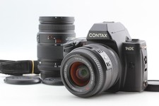 [EXC+5] Contax NX fotocamera reflex pellicola 35 mm Vario Sonnar 28-80 mm 70-...