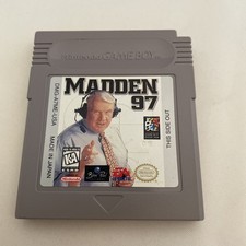 Madden 97 (Nintendo Game Boy, 1996) Cartridge Only - Tested