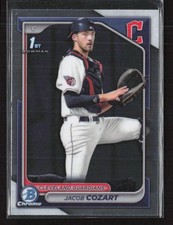 2024 Bowman Draft #BDC-30 Jacob Cozart Chrome Cleveland Guardians (C)