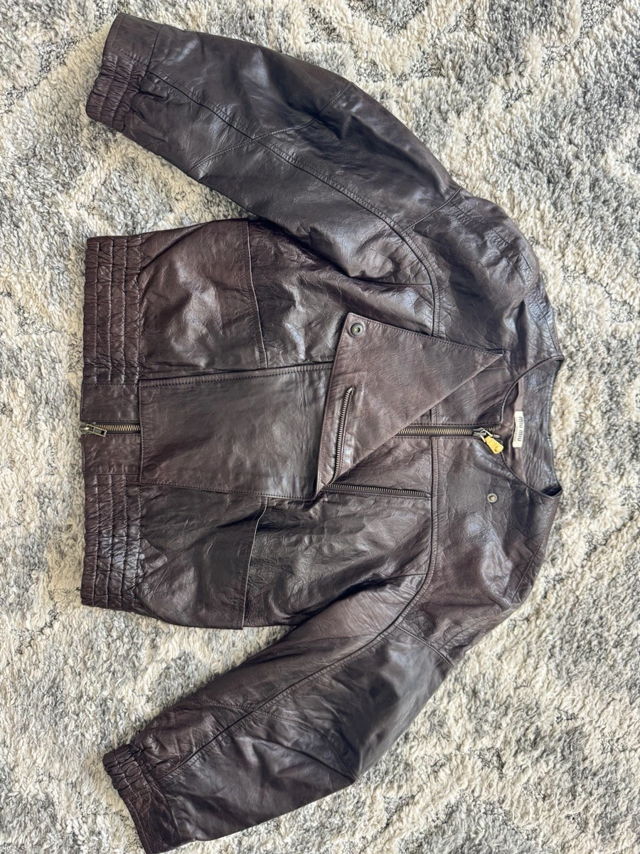 Miu Miu Coats, Jackets & Vests Leather Outer Shell for Women for
