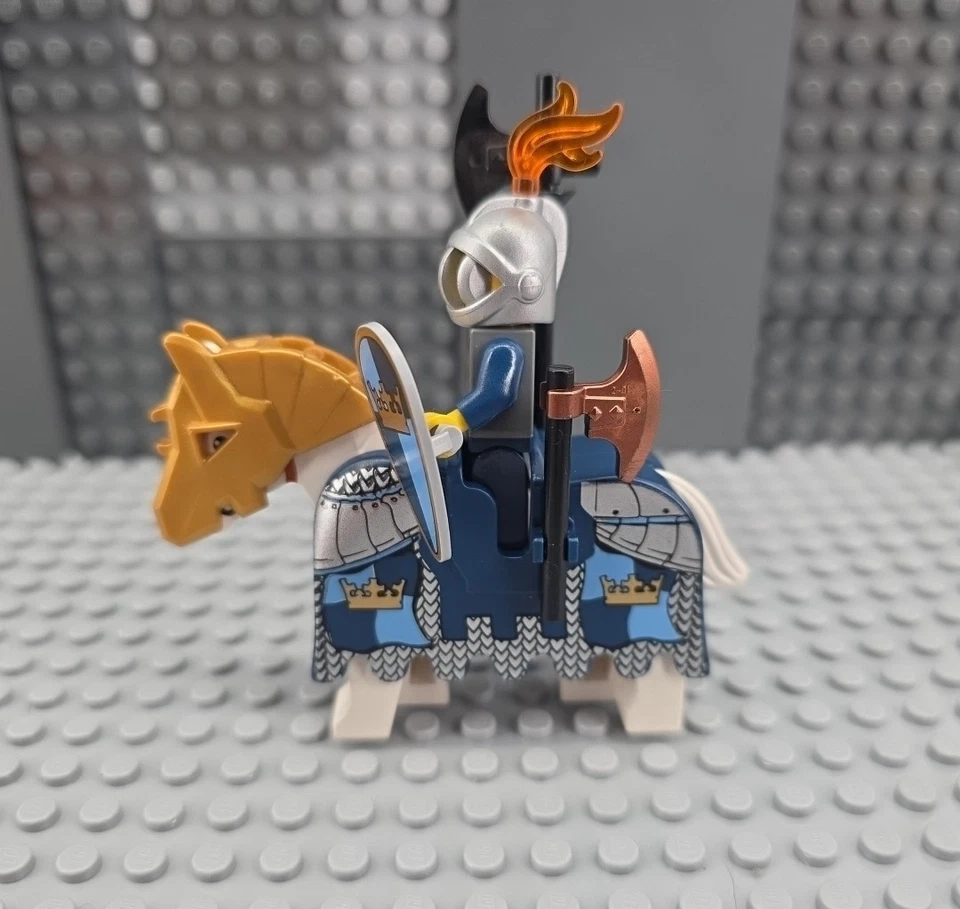 乐高城堡国王皇冠骑士迷你人偶马吟游 Cas419 二手 — 第 2/4 张图片