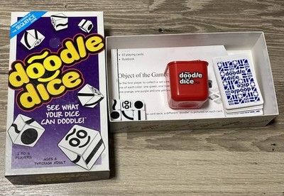2005 Doodle Dice Game Complete Excellent Condition