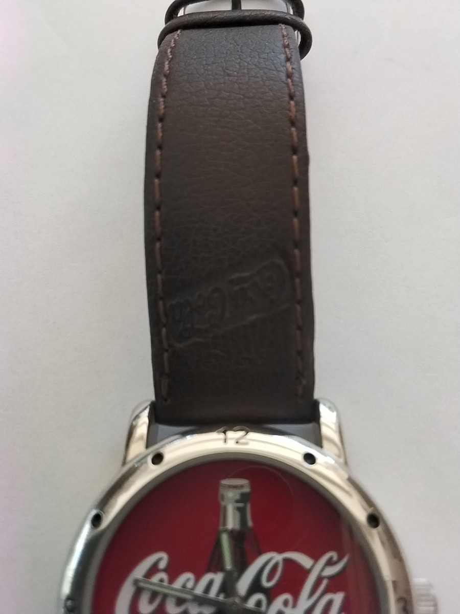 Vintage Metal Bezel Coca-Cola Watch Face Vintage coca cola watch - Gem main image 3