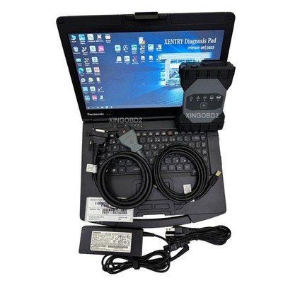 NEWV2026.6 MB Star C6 for BENZ C6 Xentry Diagnosis VCI DOIP with CF54 laptop SSD