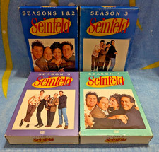 Lot Seinfeld Seasons 1 - 5 Complete DVD TV Series 1 2 3 4 5 6 VG to Like New