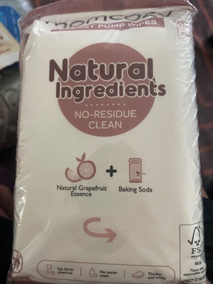 #ad #ad Momcozy Natural Breast Pump Wipes for Pump Parts Cleaning On the go 30 Count $7.00